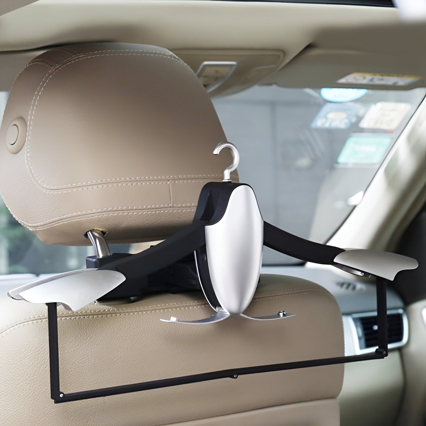 Car Folding Clothes Hanger, Creative Penguin Design