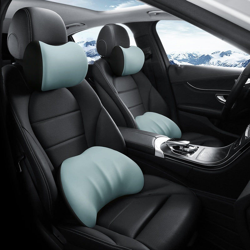 Automotive Waist Cushion & Car Lumbar Support (Memory Foam Comfort)