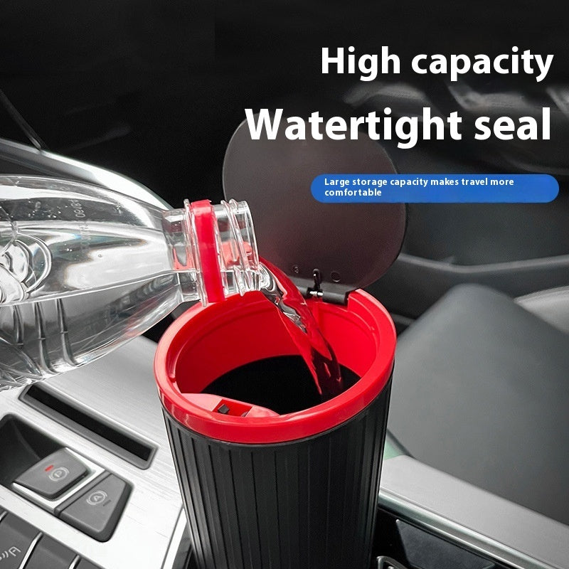 Car Trash Can – Compact ABS Auto Waste Bin