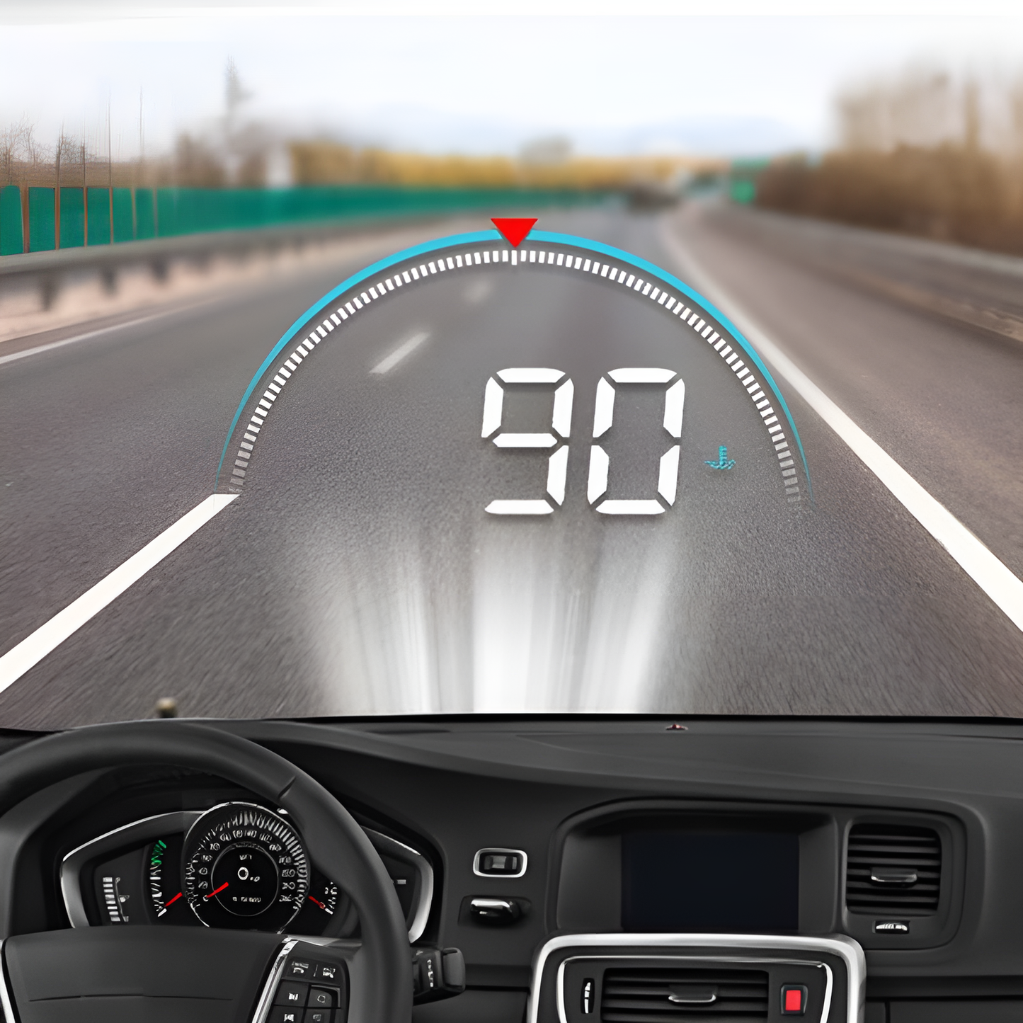 3.5-inch OBD2 HUD Car Head-up Display