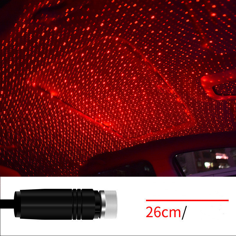 Voice-Controlled USB Star Projector Light (360°)