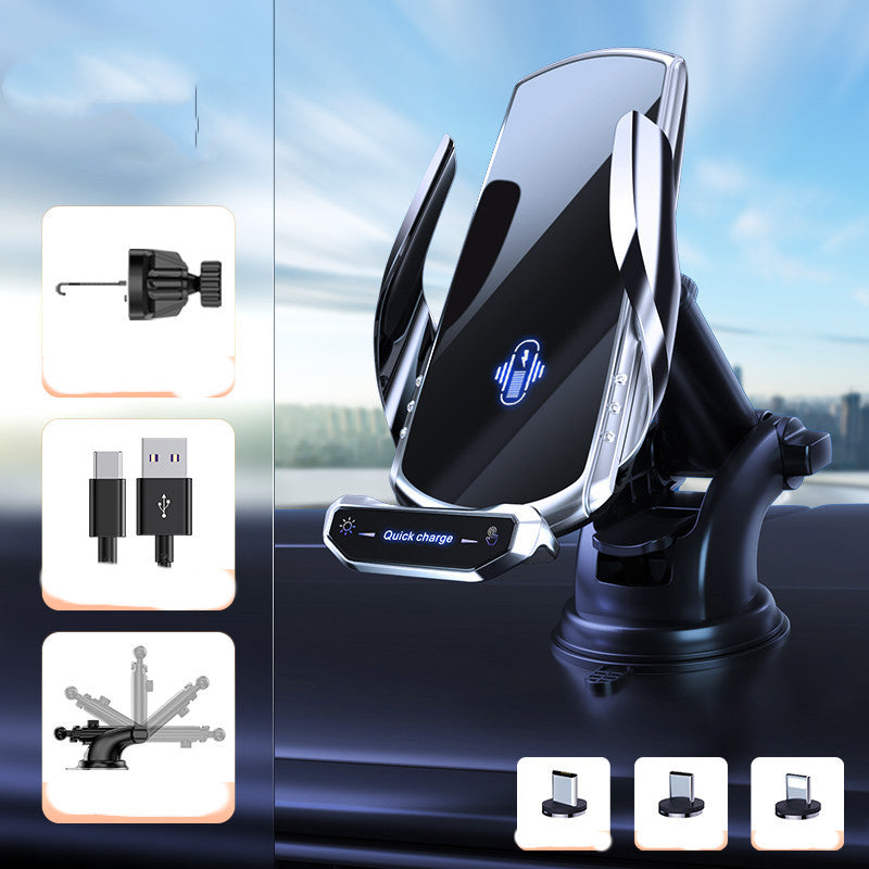 WF-New A18 Auto-Sensor Wireless Car Charger (Fast Charging)