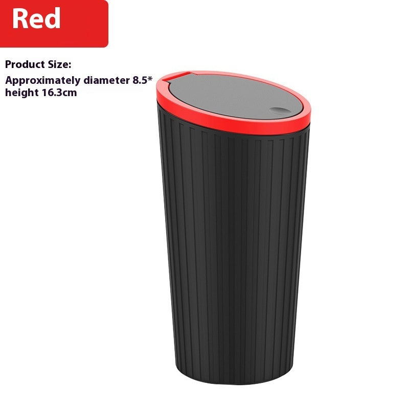 Car Trash Can – Compact ABS Auto Waste Bin