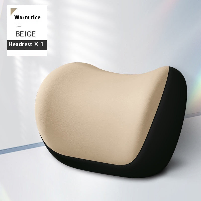 Automotive Waist Cushion & Car Lumbar Support (Memory Foam Comfort)