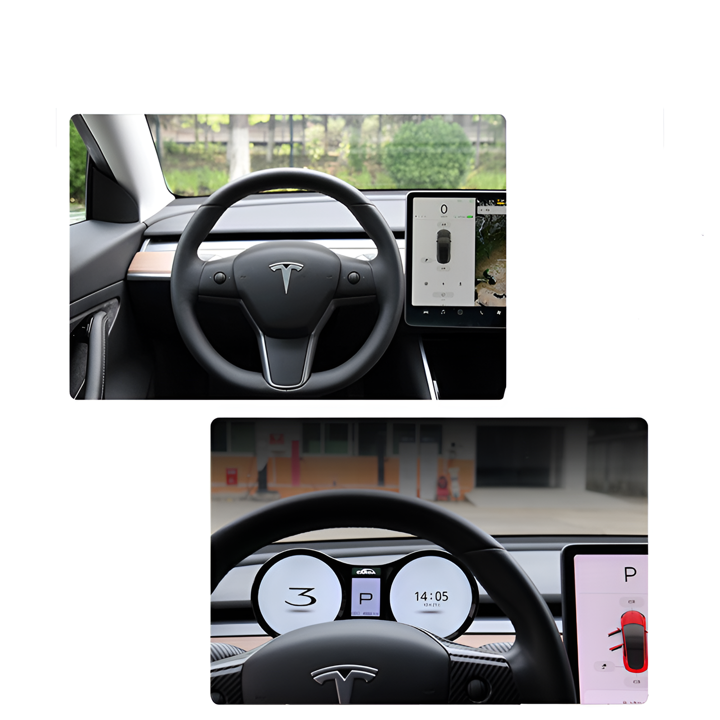 Head-Up Display (HUD) LCD Dashboard