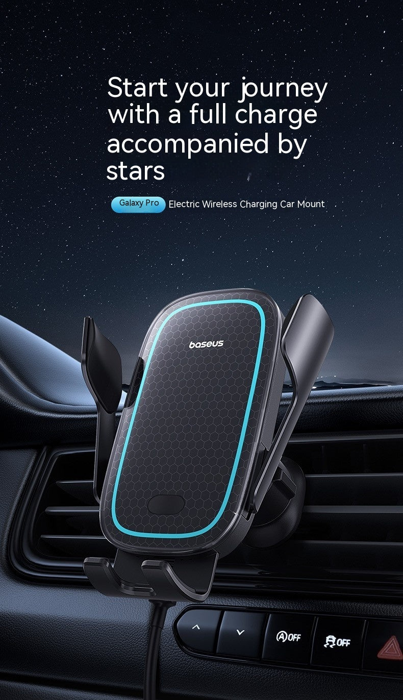 Galaxy Pro – Smart Wireless Charging Car Mount