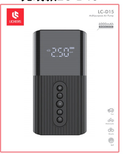 Portable Mini 12V Electric Car Tire Air Pump