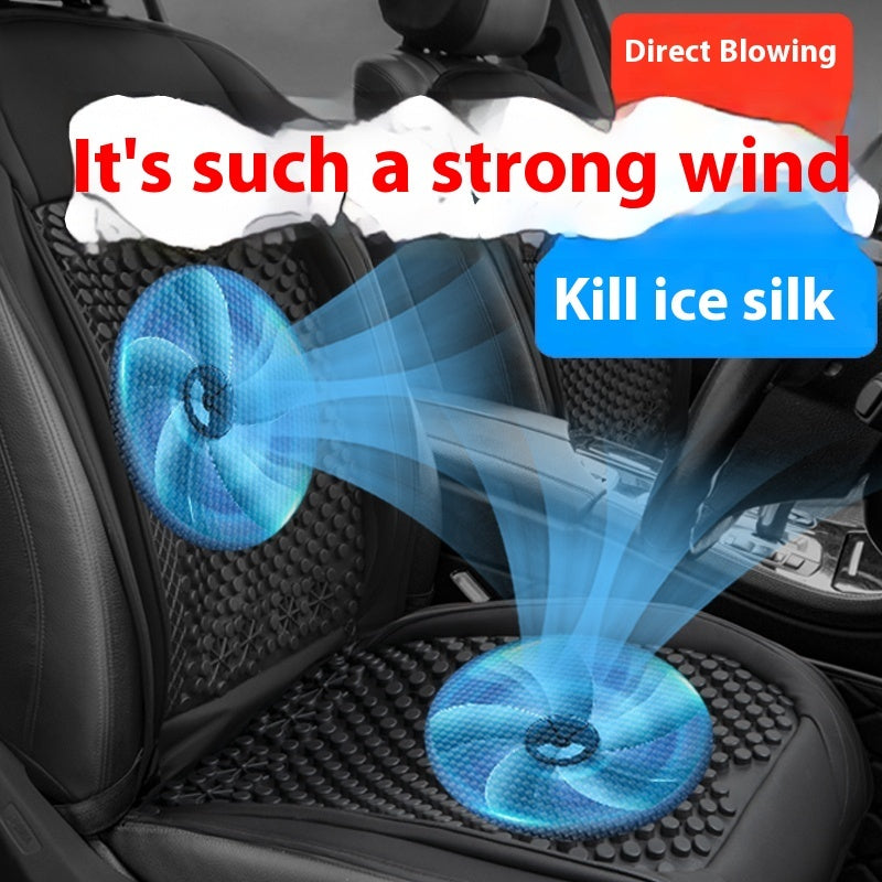 Car Seat Ventilation Cushion – Breathable 12V Single Cushion (Without Backrest)