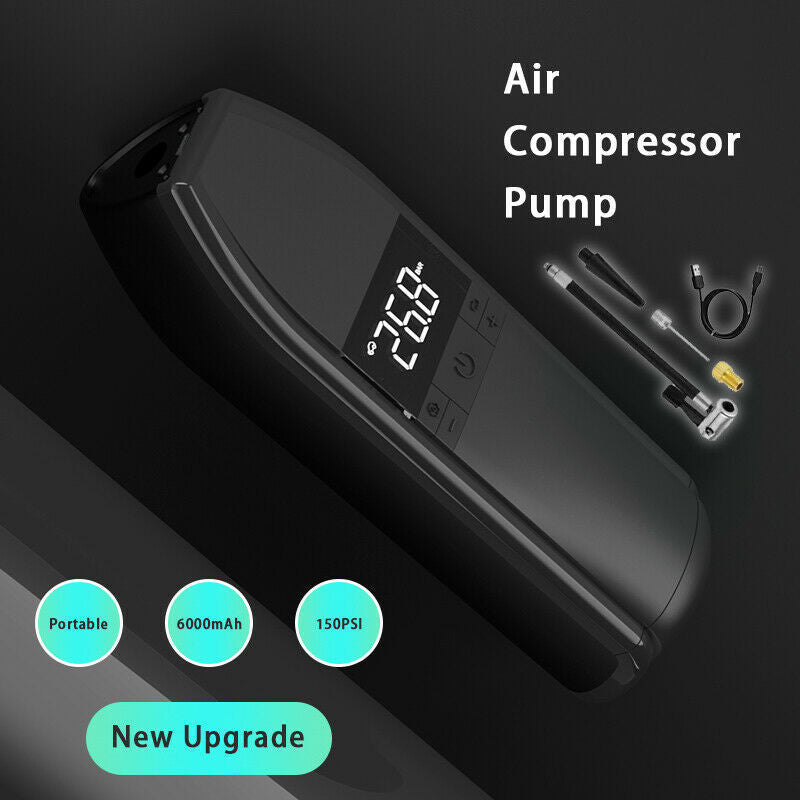 Portable Mini 12V Electric Car Tire Air Pump