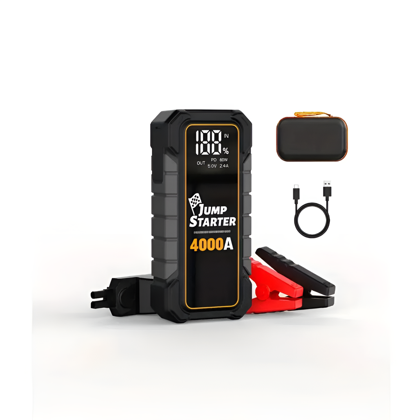 20000mAh 12V Car Battery Starter (4000A Peak)