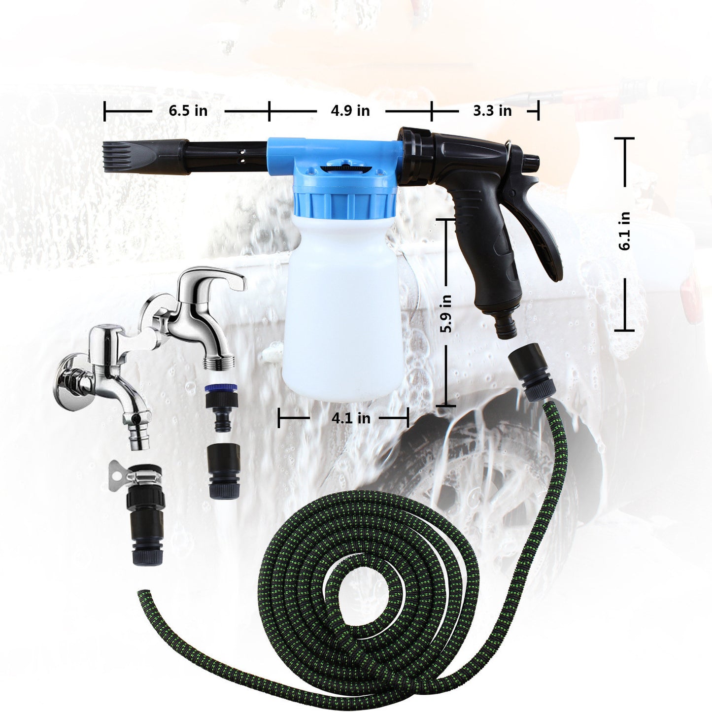 Plastic Foam Pot Water Gun