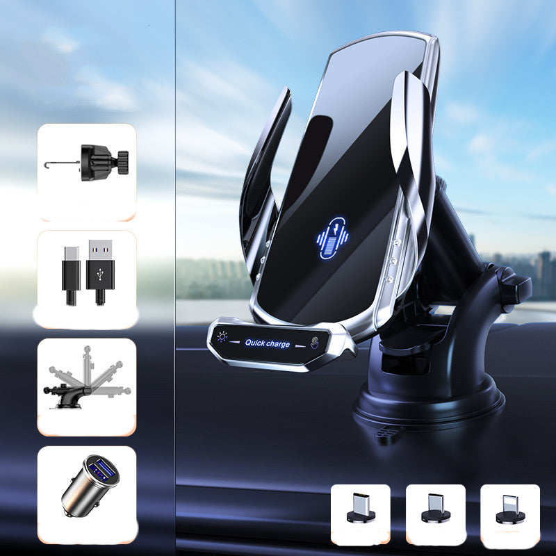 WF-New A18 Auto-Sensor Wireless Car Charger (Fast Charging)