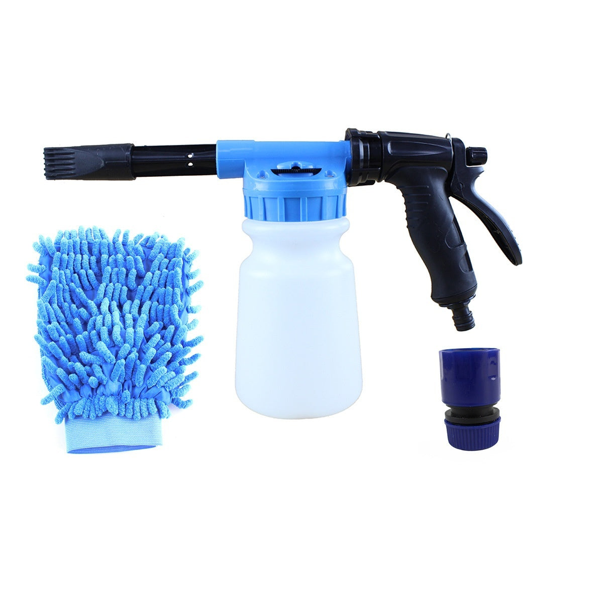 Low-Pressure Bubble Watering Can with Water Gun