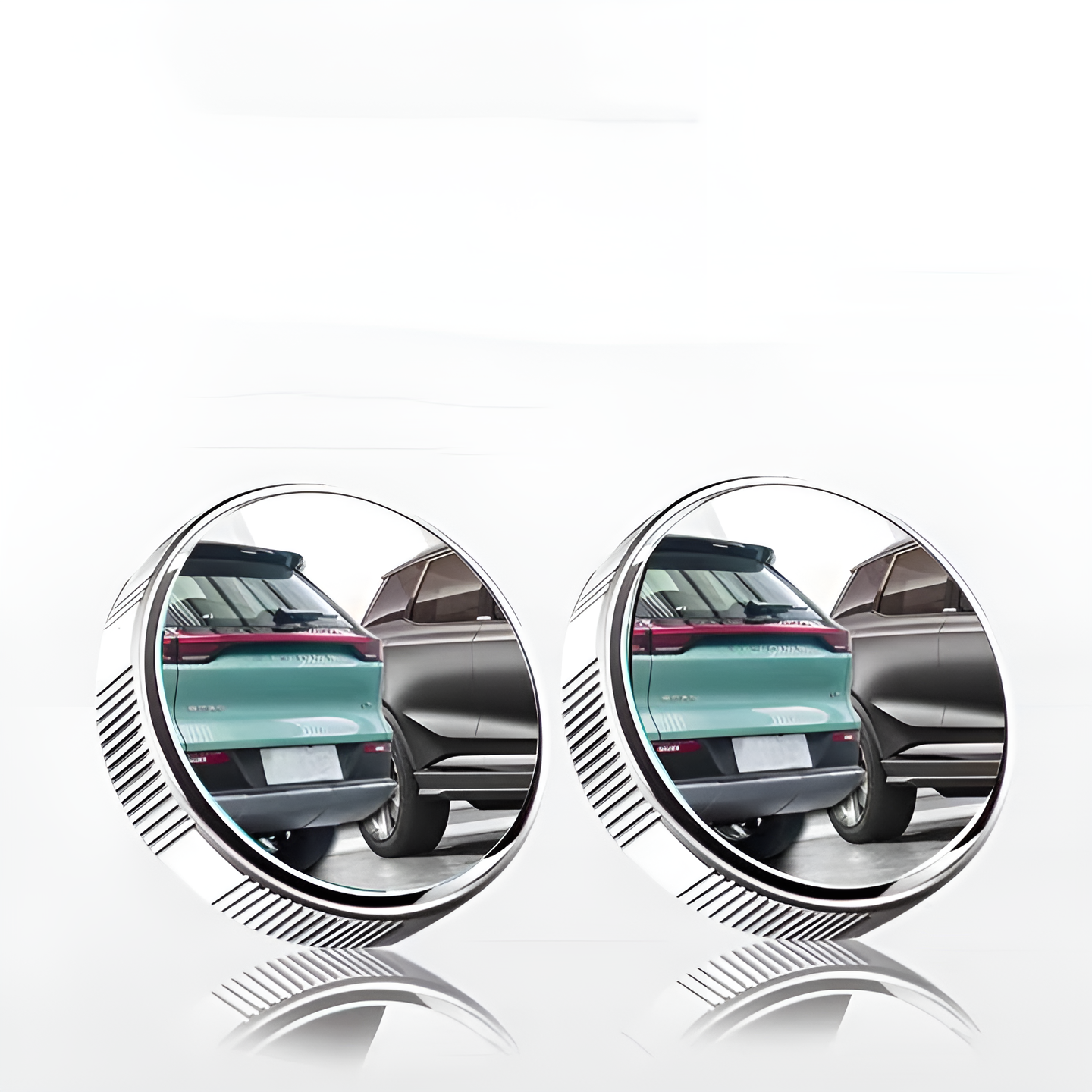 360° Adjustable Rainproof Blind Spot Mirror (Silver)