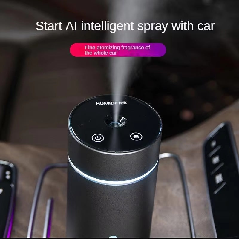 A6 Portable Car Air Humidifier & Aroma Diffuser