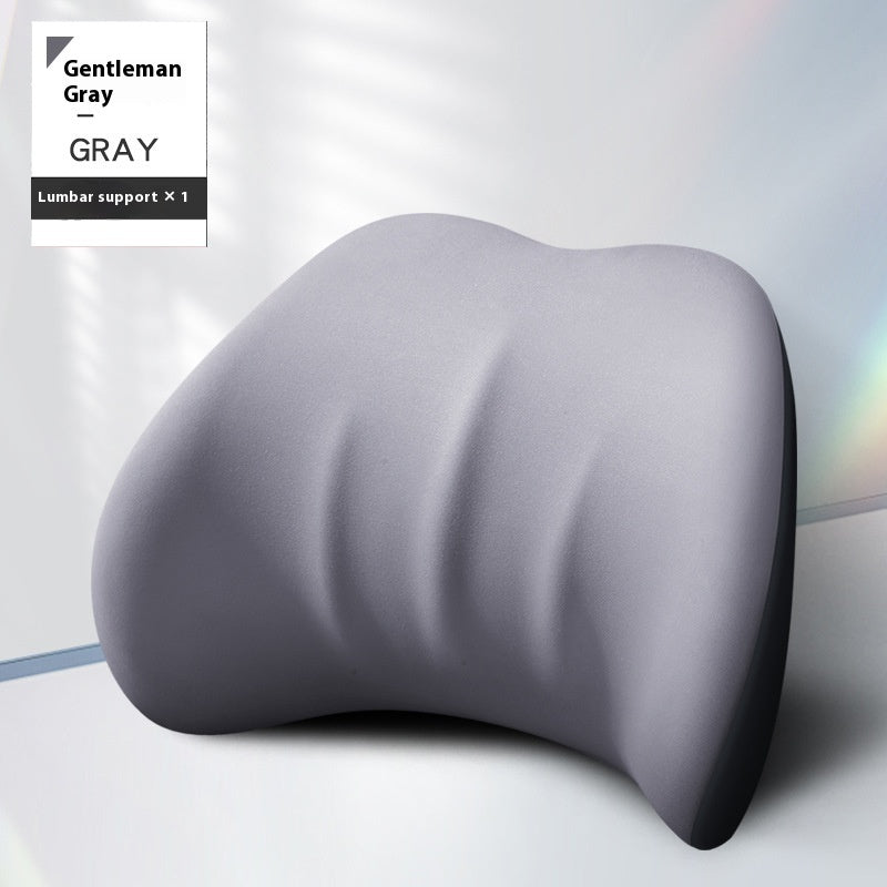 Automotive Waist Cushion & Car Lumbar Support (Memory Foam Comfort)