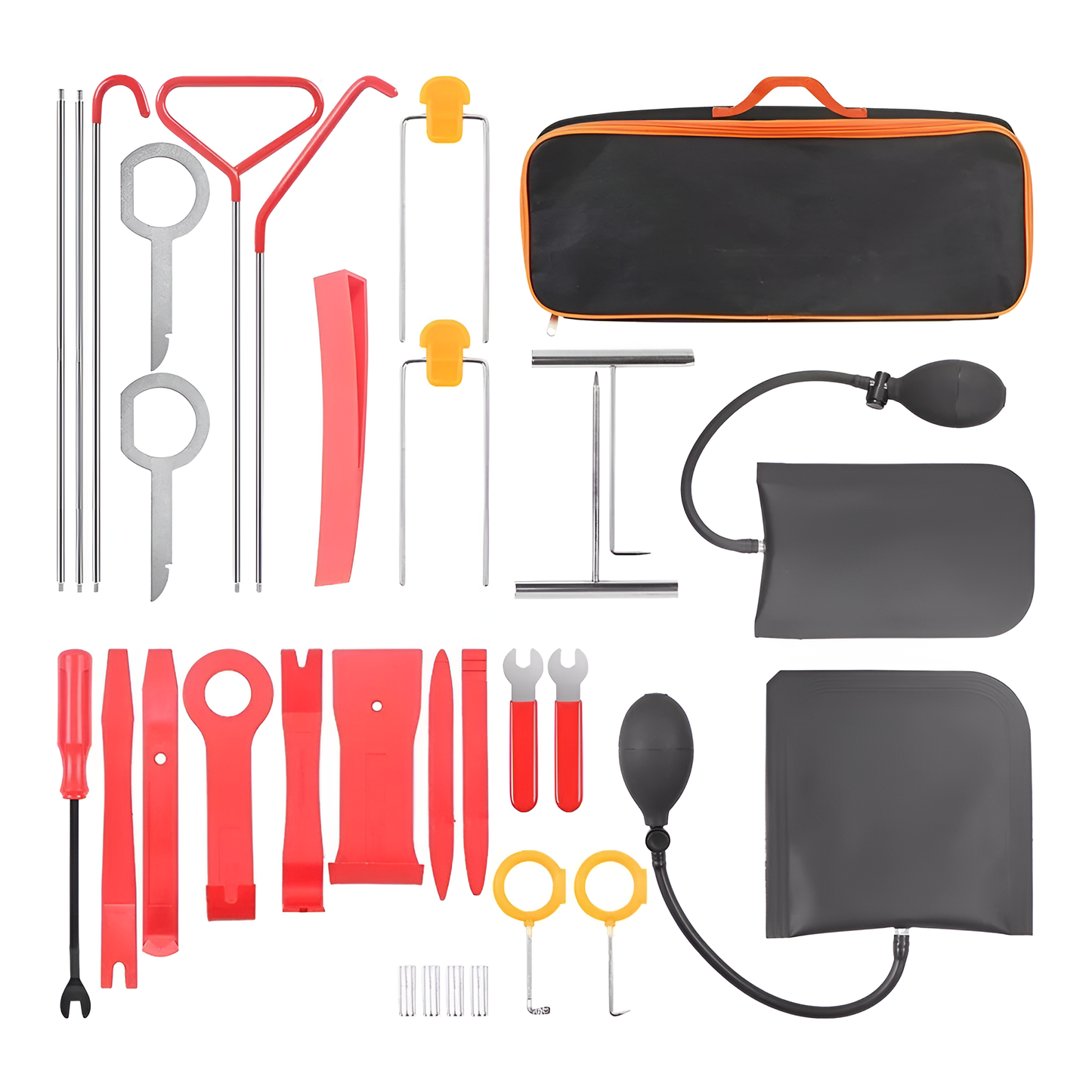 31Pcs Car Window Door Lock Out Universal Emergency Kits