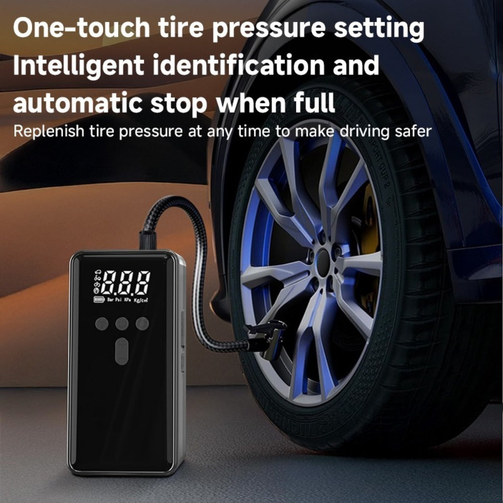 2000A Peak Car Jump Starter with Digital Tire Inflator