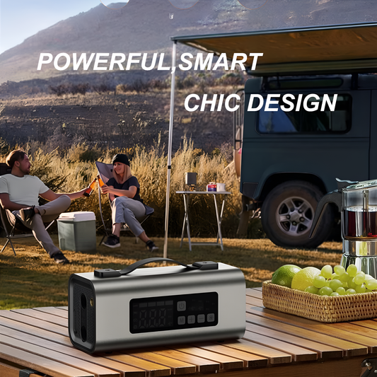 MF159 Multifunctional Jump Starter with Air Compressor, Air Pump & LED Display