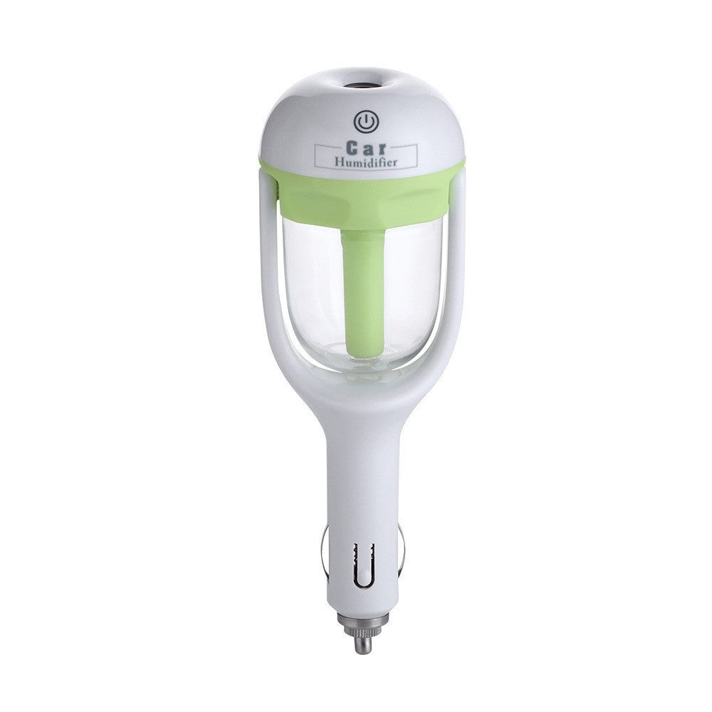 Mini 12V Car Steam Humidifier – Air Purifier & Aroma Diffuser