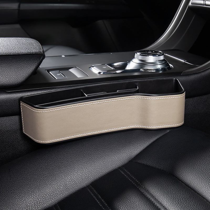Car Seat Gap Storage Box with Cup Holder