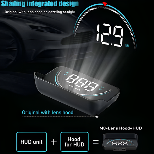 3.5-inch OBD2 HUD Car Head-up Display
