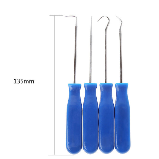 4-Piece Tire Gravel Pick &amp; Repair Hook Set