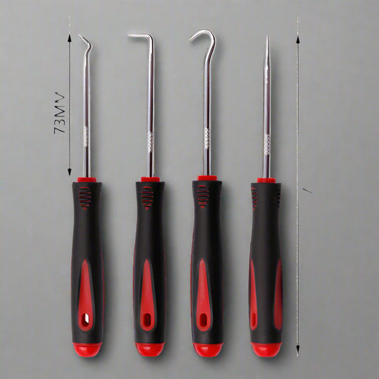 4-Piece Tire Gravel Pick &amp; Repair Hook Set