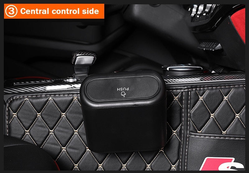 Car Suspension Type Trash Can – Compact & Multi-Functional
