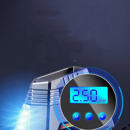 Portable 12V Car Tire Air Pump & Mini Compressor