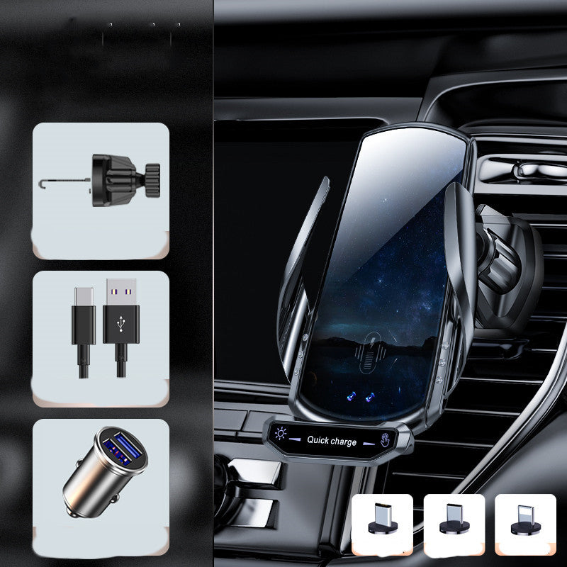 WF-New A18 Auto-Sensor Wireless Car Charger (Fast Charging)