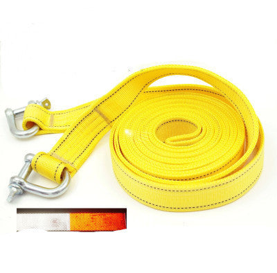 4M 5T Heavy Duty Tow Strap with U Hook & Storage Bag