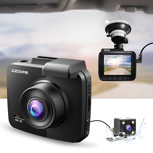 4K DASH CAM Dual Lens GS63