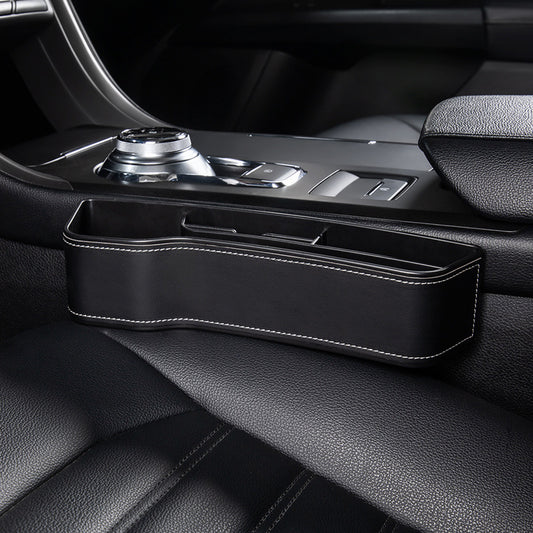 Car Seat Gap Storage Box with Cup Holder