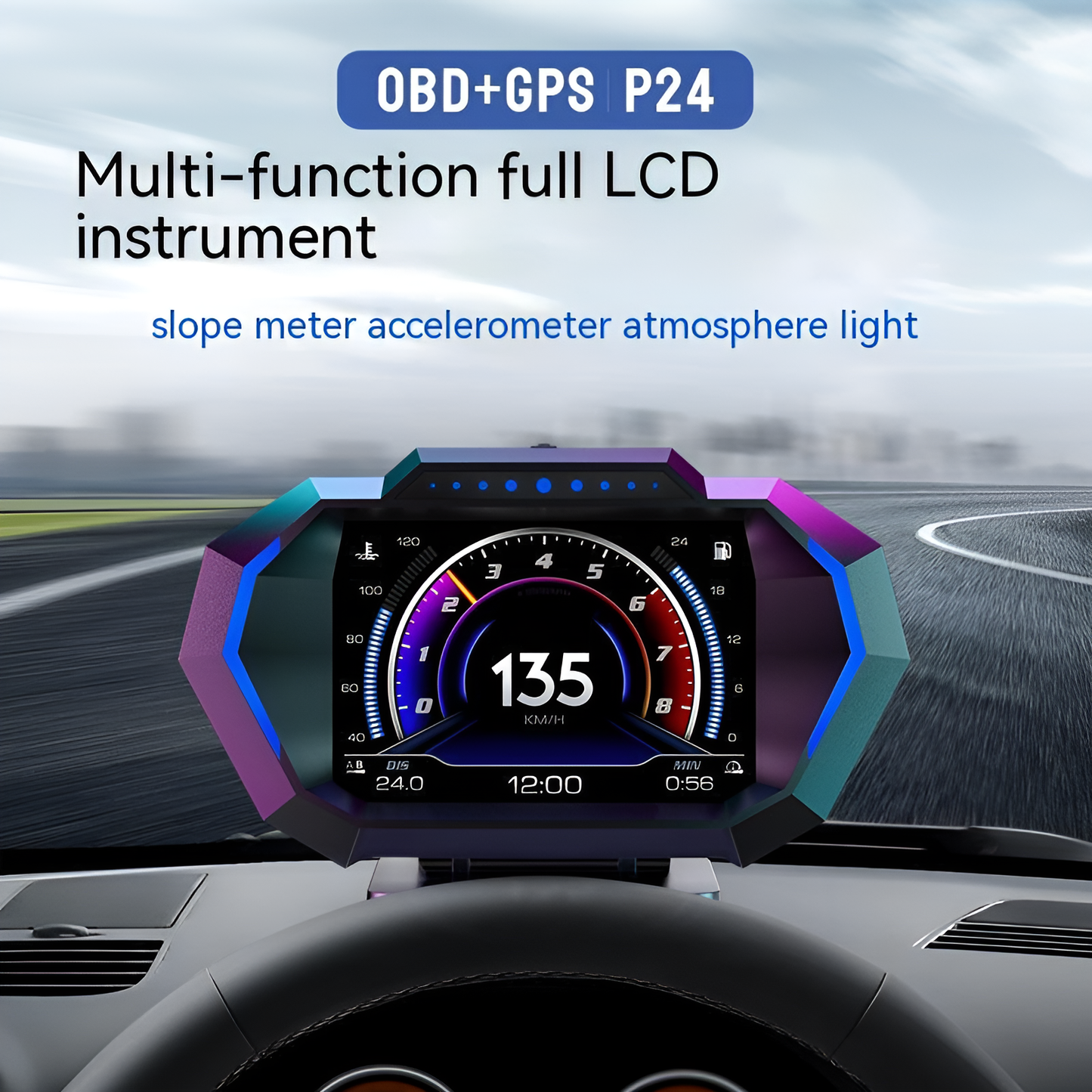 P24 Car HUD Head-up Display