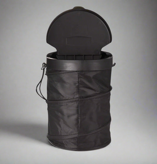Foldable Fabric Car Trash Bin – Leakproof & Multi-Purpose Garbage Bag