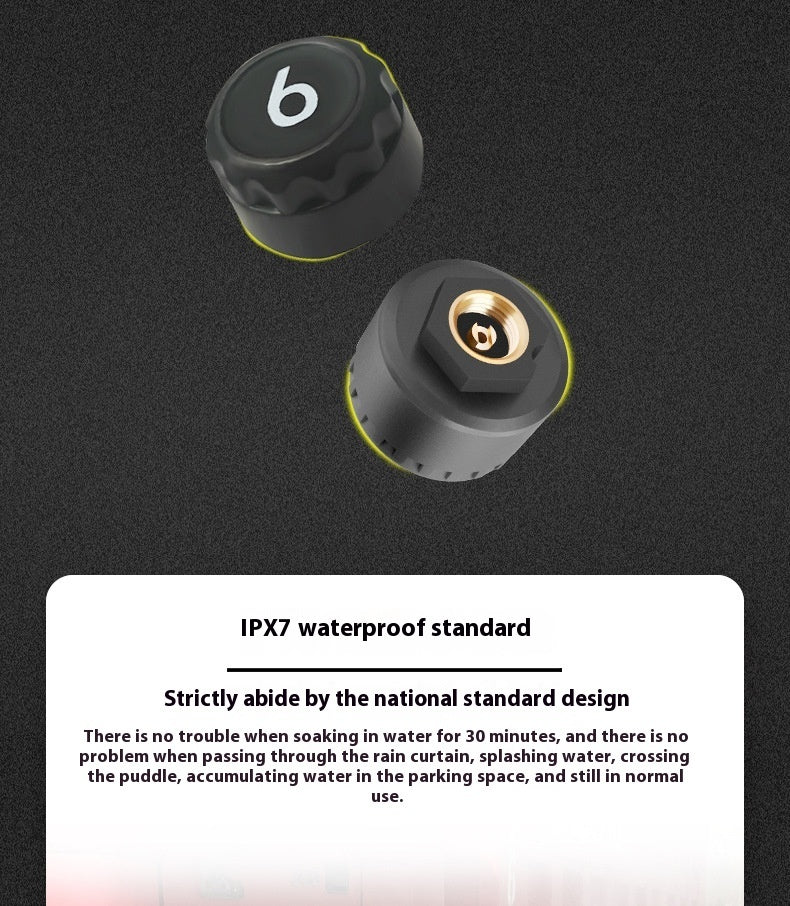 Smart Color-Screen Tire Pressure Monitor
