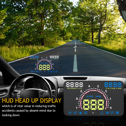 Onever Auto HUD 5.5" Head-Up Display Speed Projector