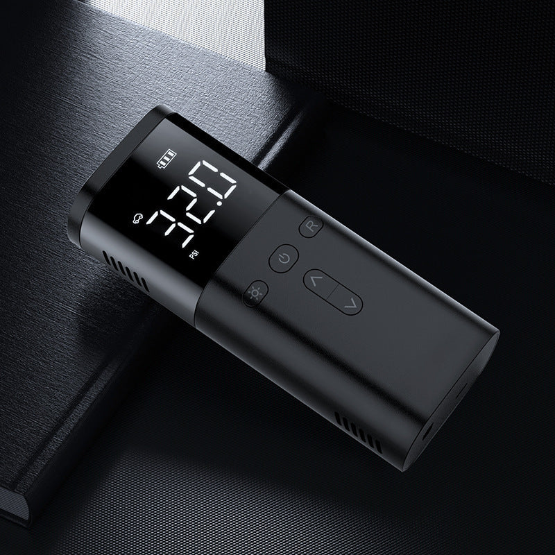 Wireless Digital Portable Tire Inflator – 60W Multifunctional Pump with LED & USB Charging