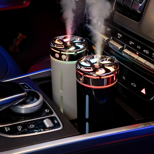 Car Humidifier – Aroma Diffuser & Ambient Light
