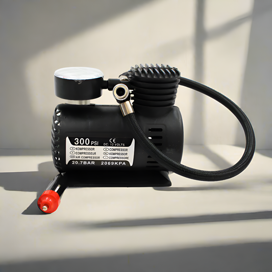 Compact Emergency Tire & Air Compressor
