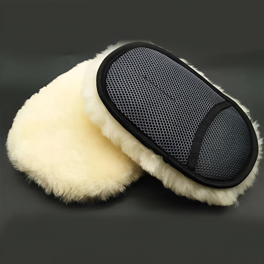 Soft Wool Car Wash Glove