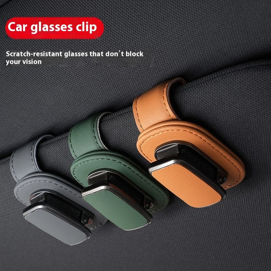 Leather Car Glasses Frame – Premium Car Interior Accessory