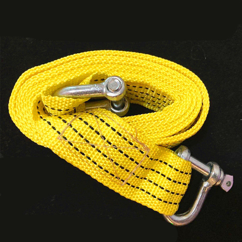 4M 5T Heavy Duty Tow Strap with U Hook & Storage Bag
