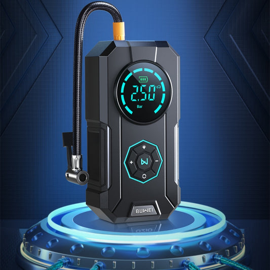 YS01 Series 12V Portable Tire Inflator with Light & USB (22mm Cylinder)