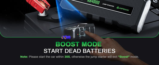 4000A Portable Car Battery Jump Starter (8-in-1)