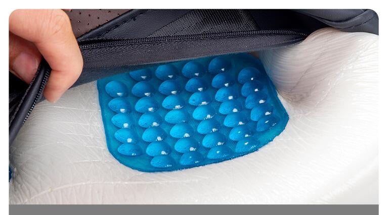 Car Seat Cushion – Short Massage Bevel Gel Single Seat (Without Backrest)