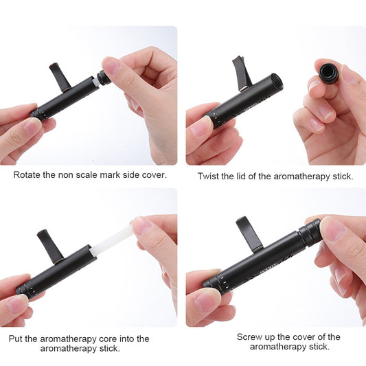 Aluminum Alloy Vent Clip Car Fragrance