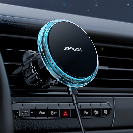 Lazy Lock™ Magnetic Air Vent Phone Mount (Wireless Charging Enabled)