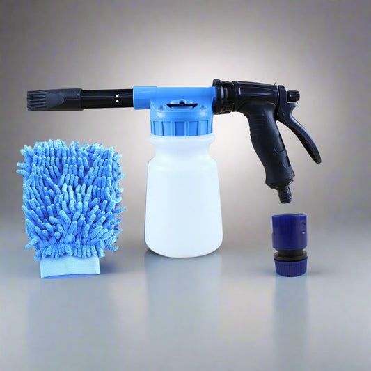 Low-Pressure Bubble Watering Can with Water Gun